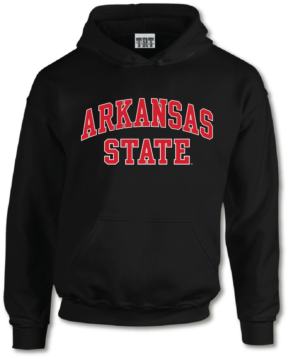 Essential Stacked logo Hood
