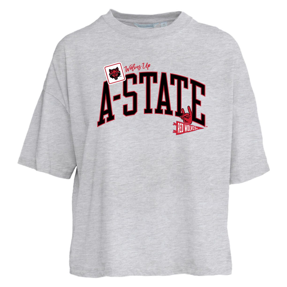 A-State Women's Boardwalk Tee