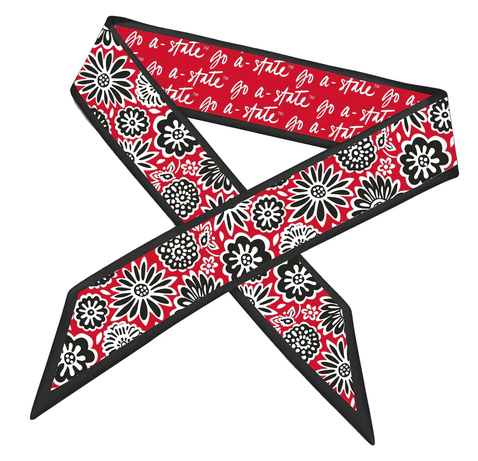 Go Astate Skinny Scarf