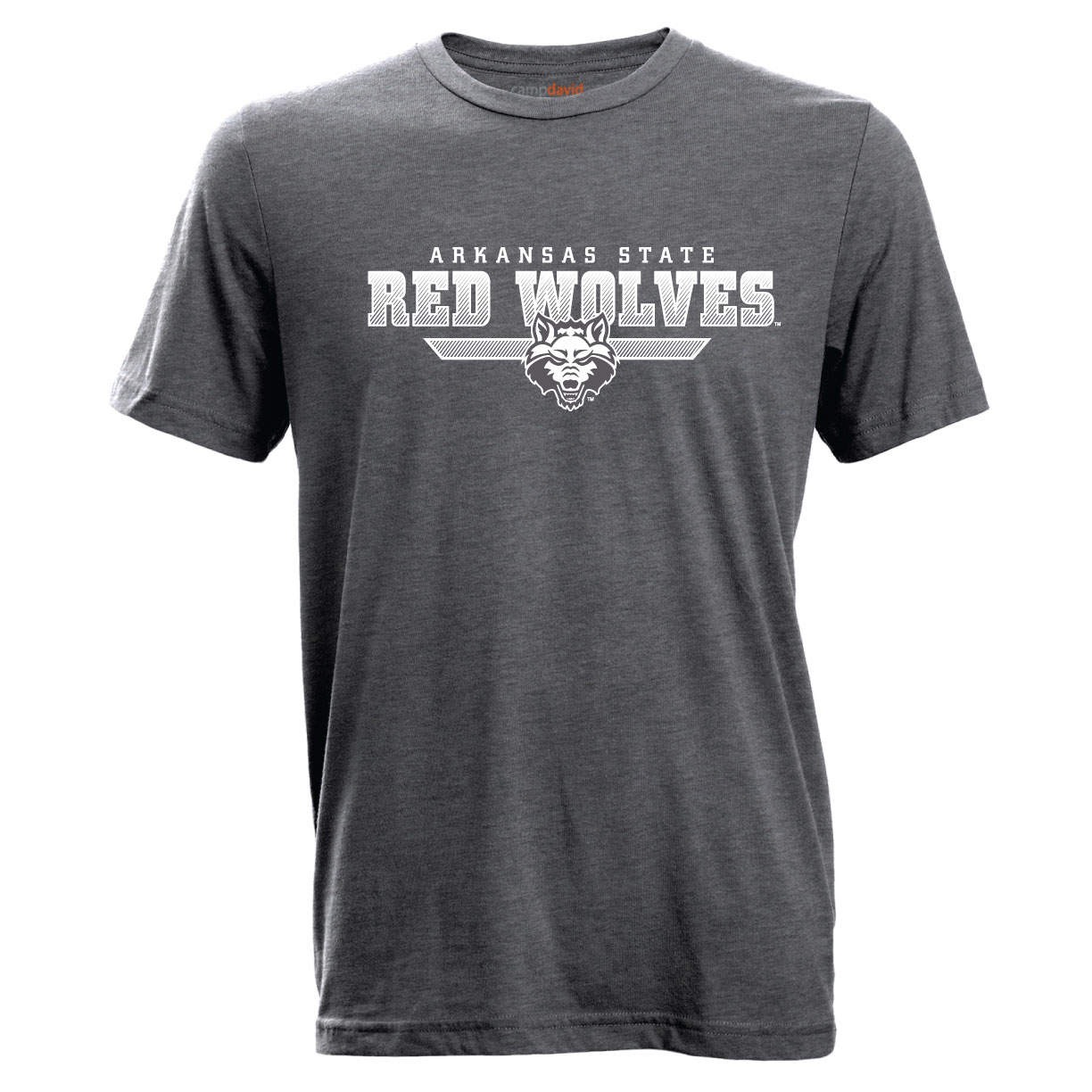 Gradient Red Wolves Tee