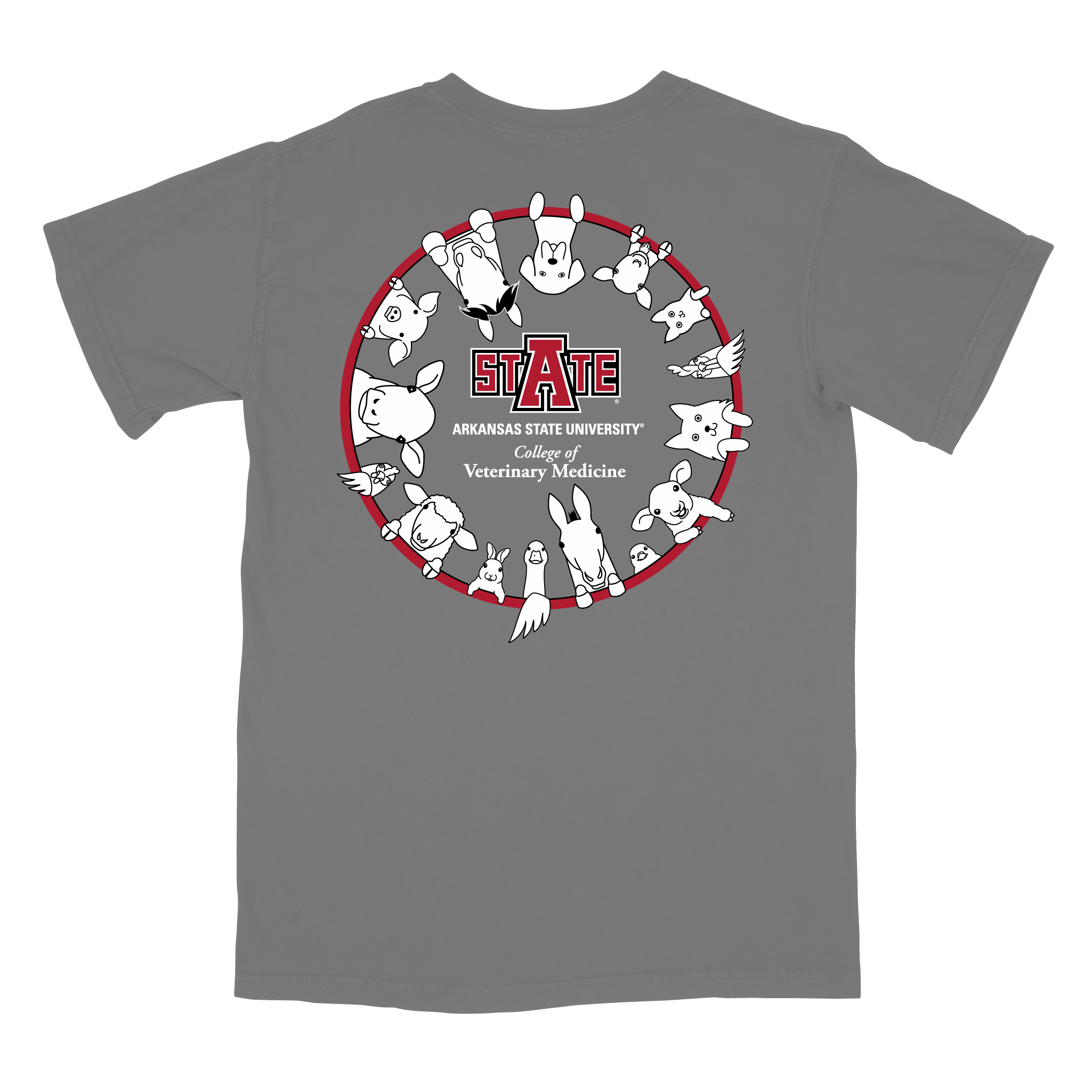 Circle of Animals VetMed Tee