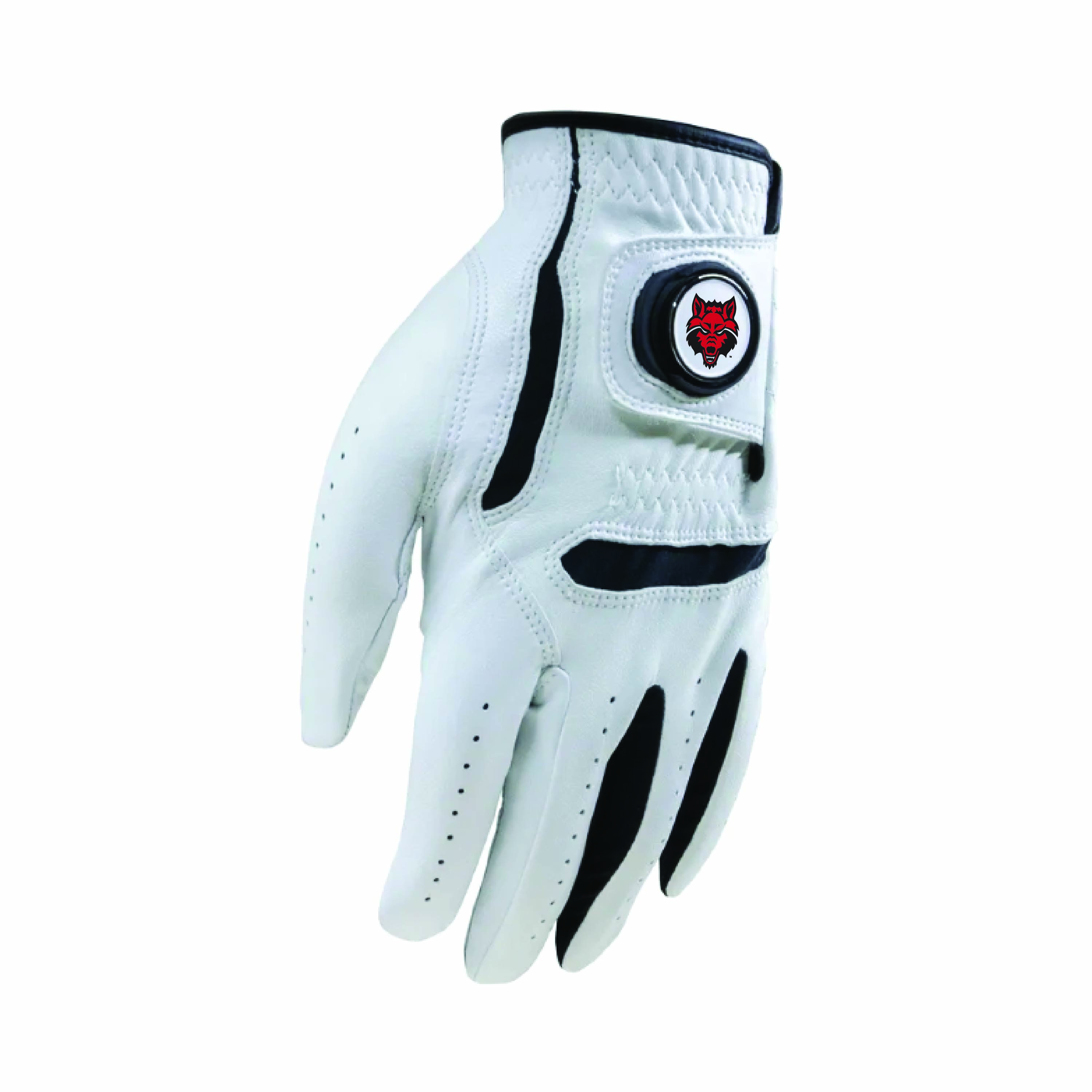 Premium Cabretta Left Hand Golf Glove and Ball Marker