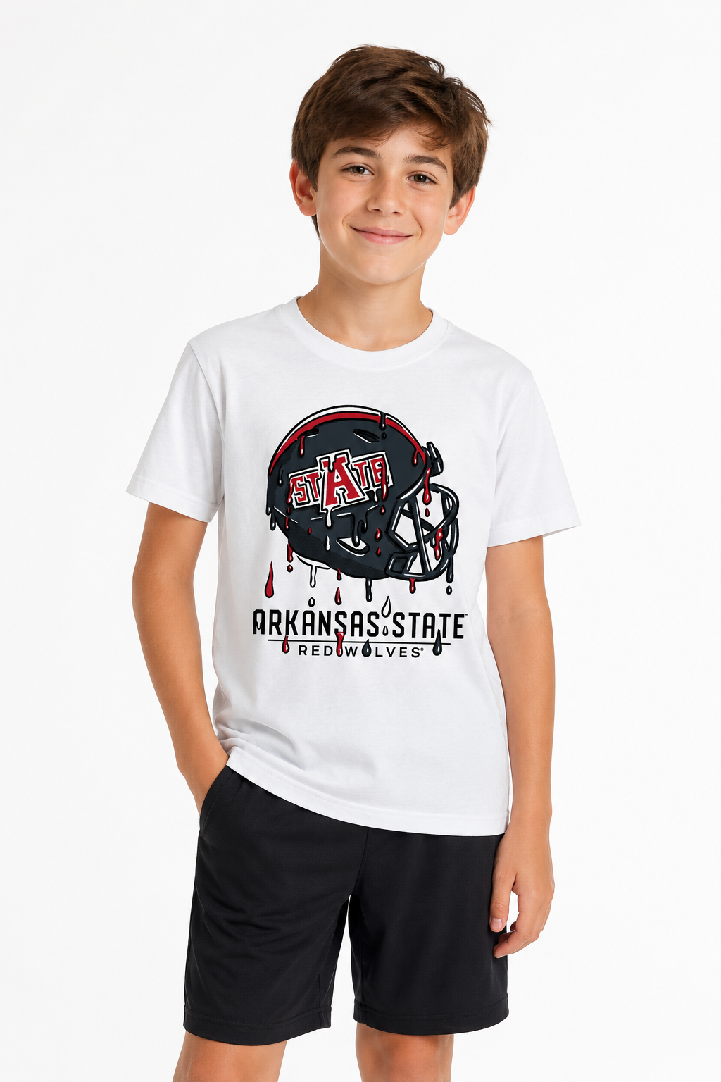 STATE Drippy Helmet Youth Dri-Fit Tee
