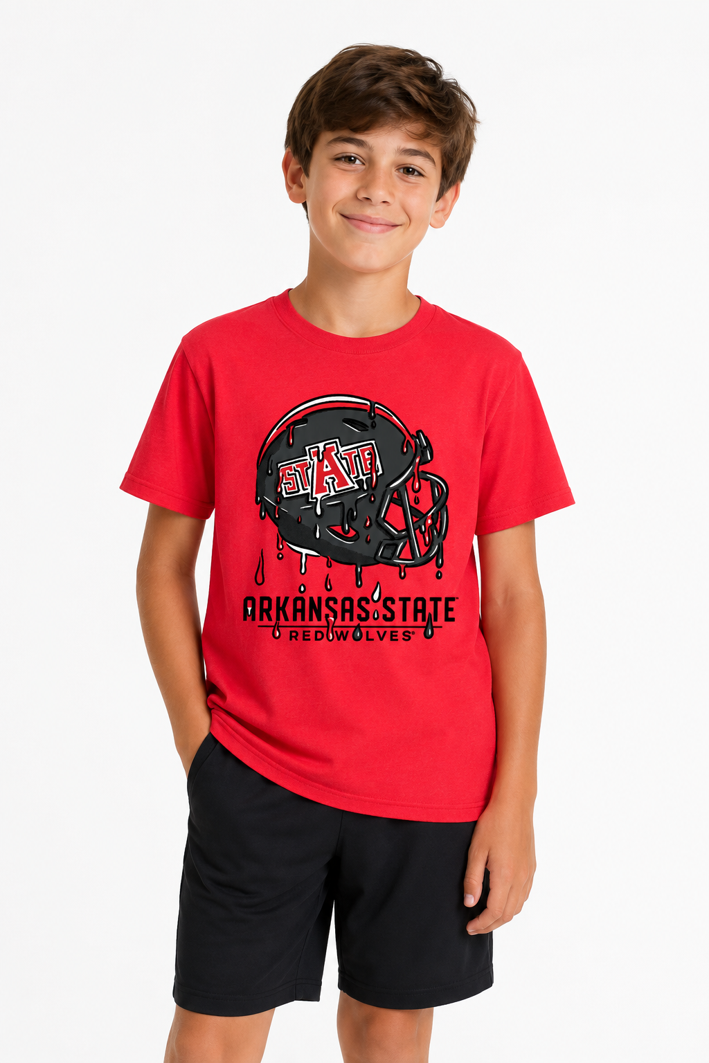 STATE Drippy Helmet Youth Dri-Fit Tee