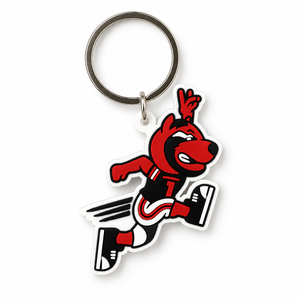 Runnin' Howl PVC Keychain