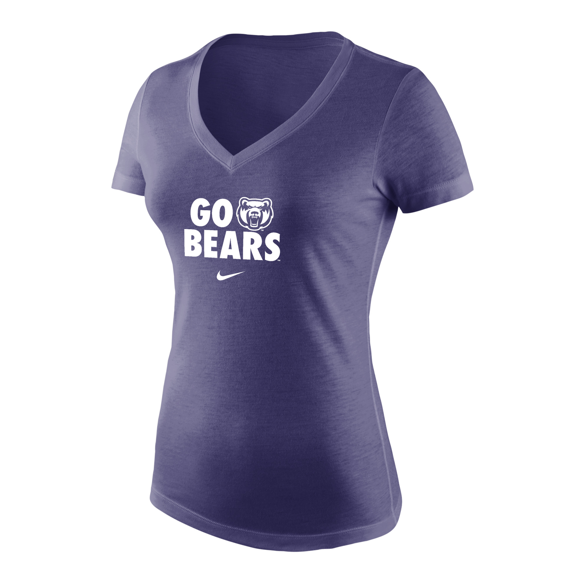 Nike Women’s Go Bears Short Sleeve V-Neck Tee