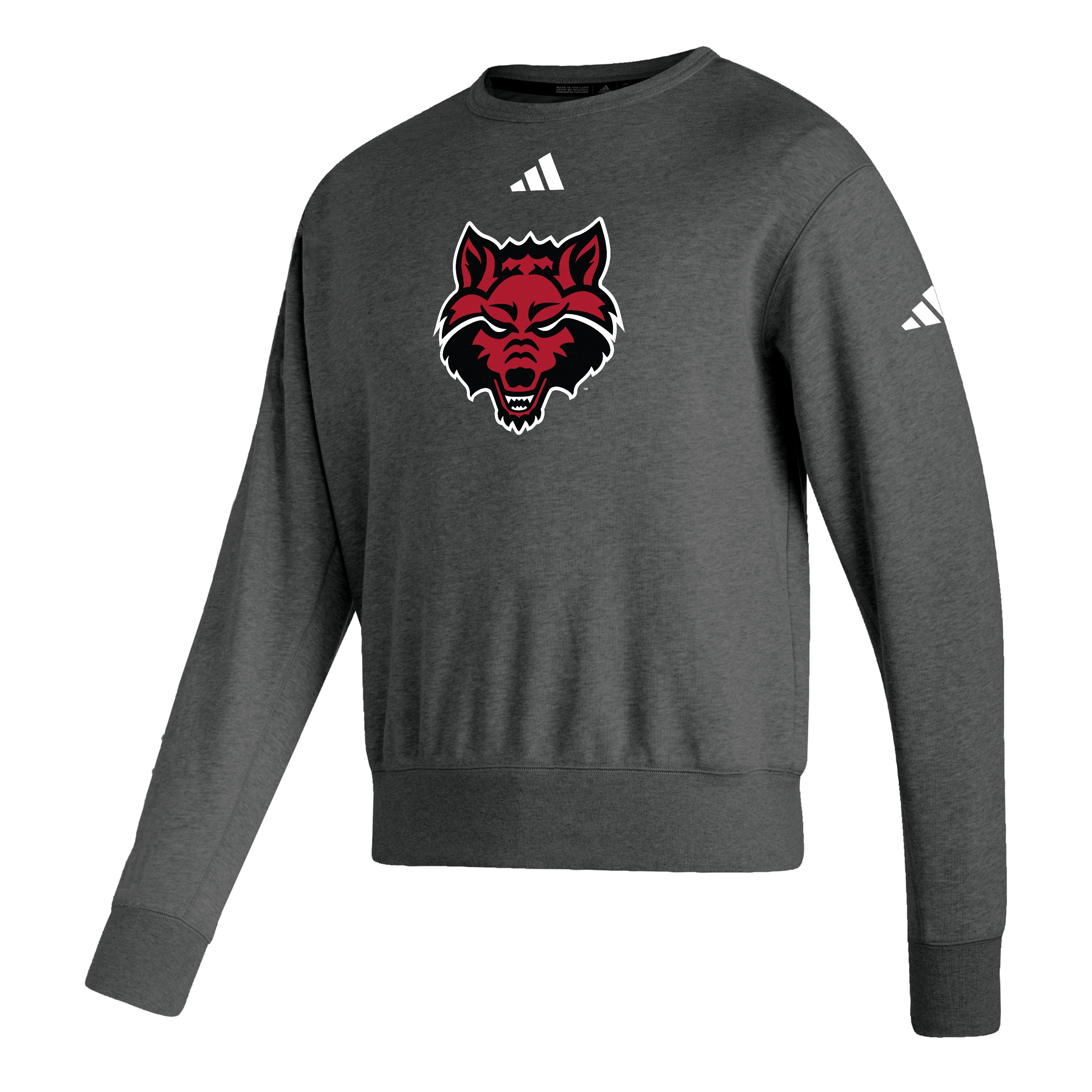 Adidas Three Stipe Wolf Head Crewneck