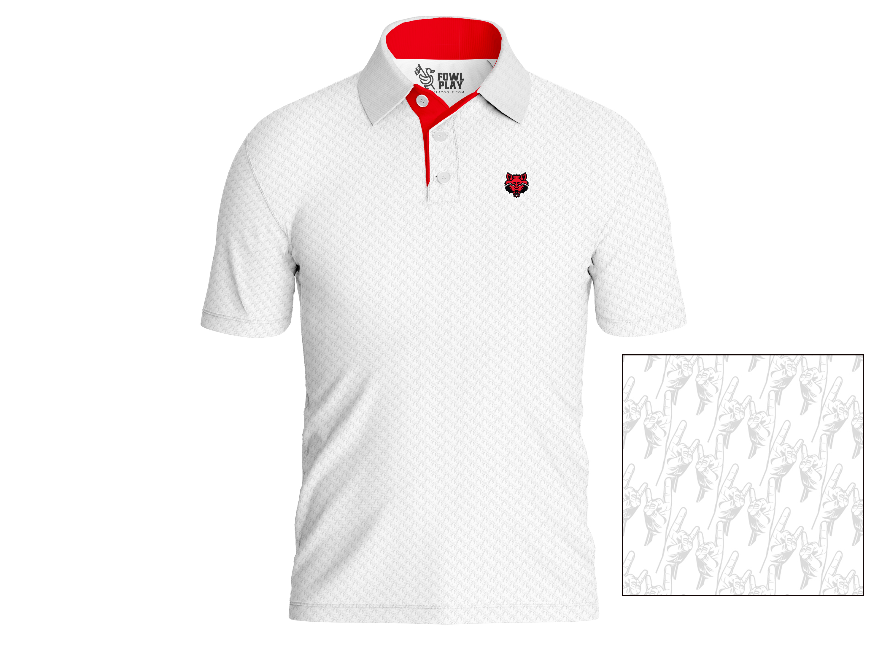 Wolves Up Performance Polo
