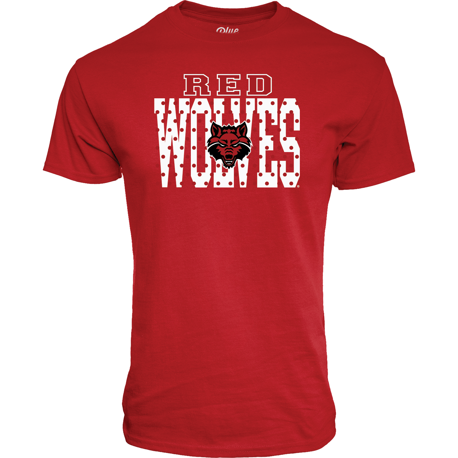 Women's Red Wolves Polka Dot Tee
