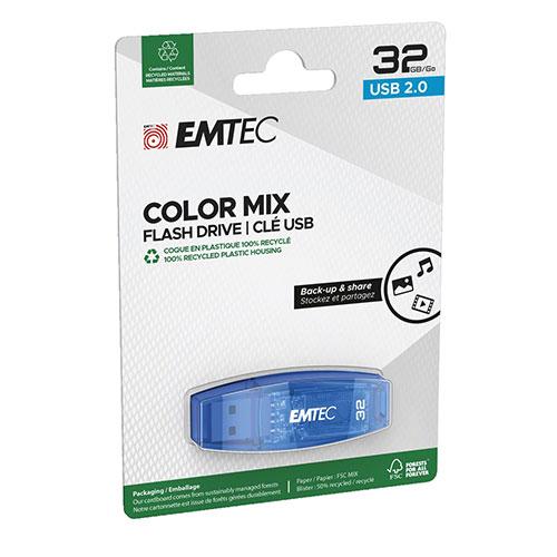 C410 Color Mix 32GB USB 2.0 Flash Drive