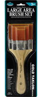 Gold Taklon Large Area Brush Set