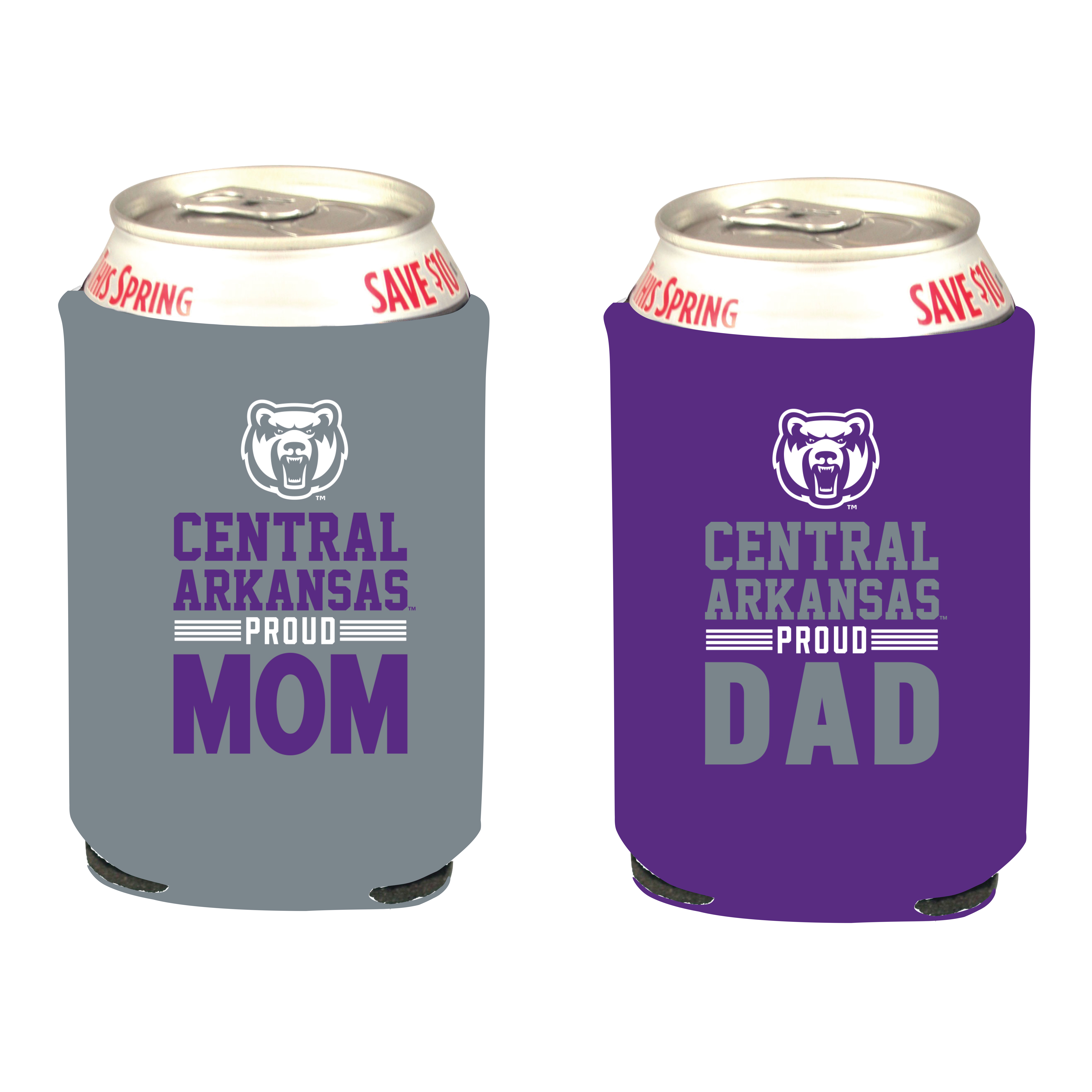 2PK Proud Mom & Dad Can Holder