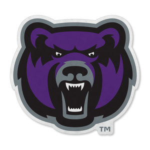 Bearhead Mascot Shape Cut Pennant