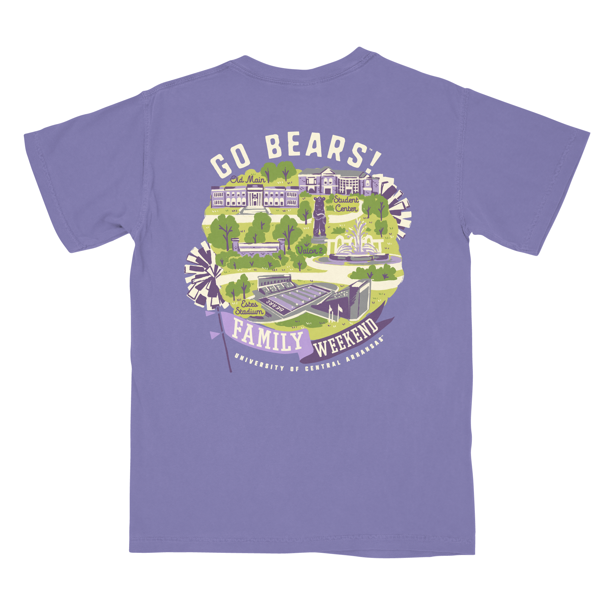 UCA Family Weekend Tees