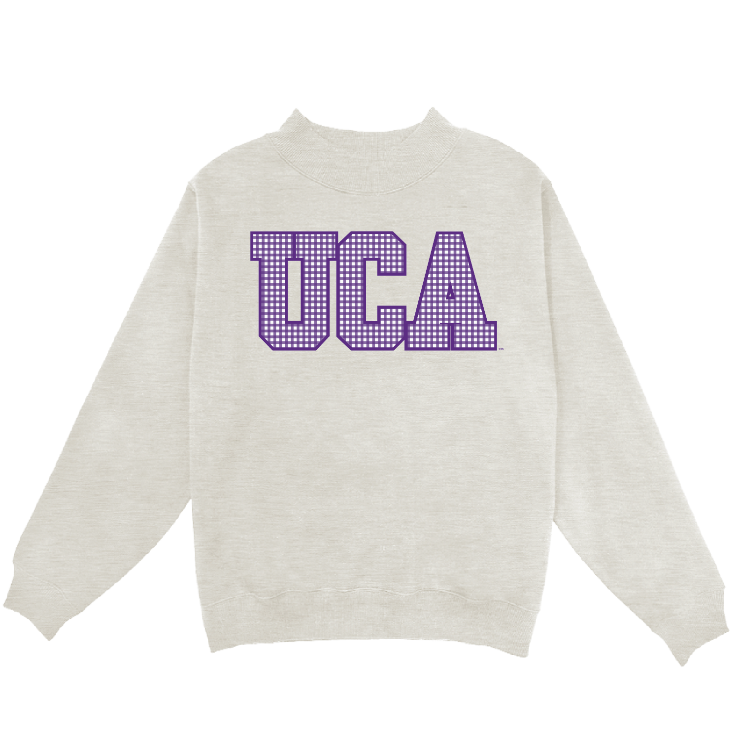 UCA Gingham Classic Mock Neck