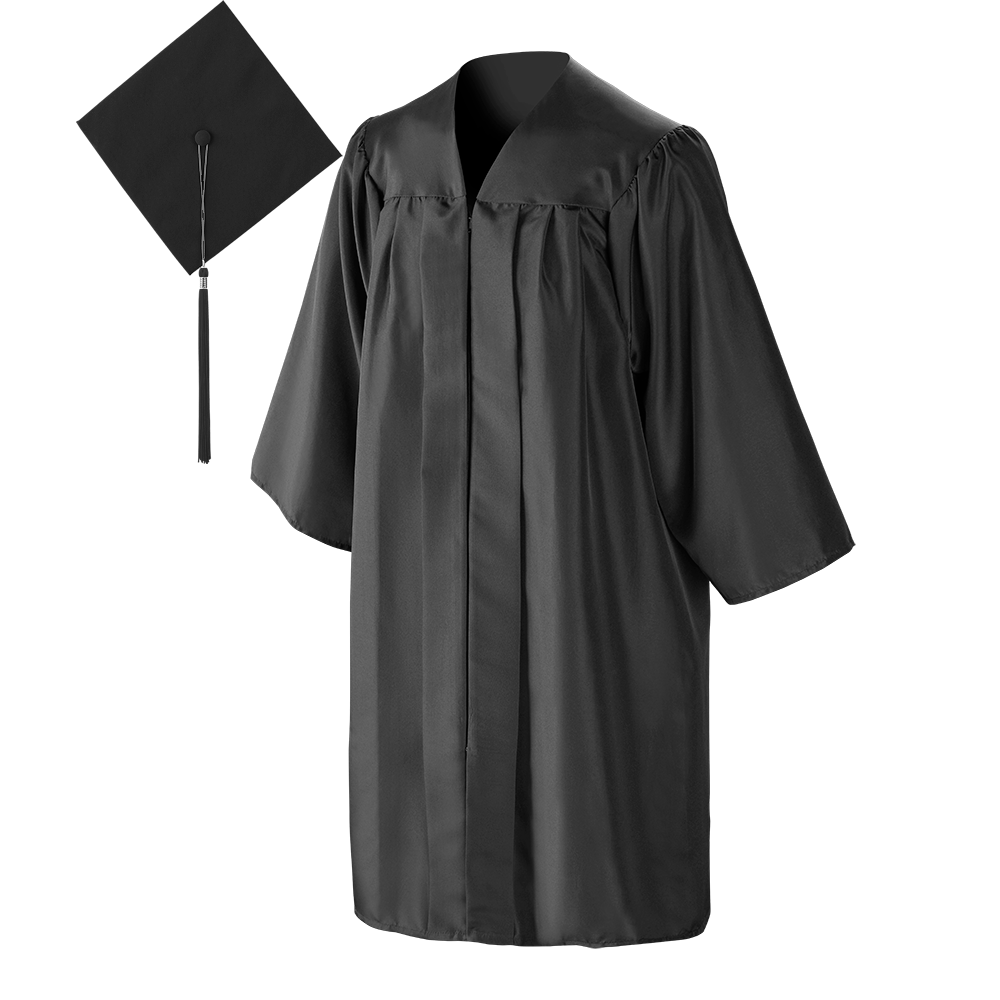 Bachelor's Cap, Gown, and Tassel