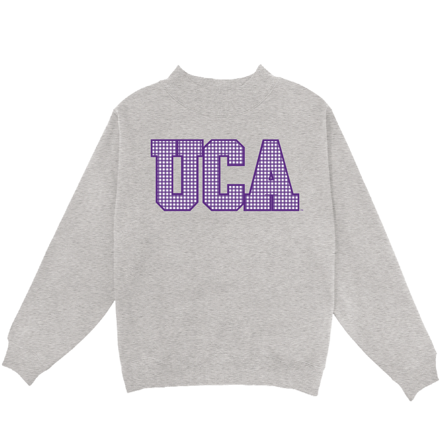 UCA Gingham Classic Mock Neck