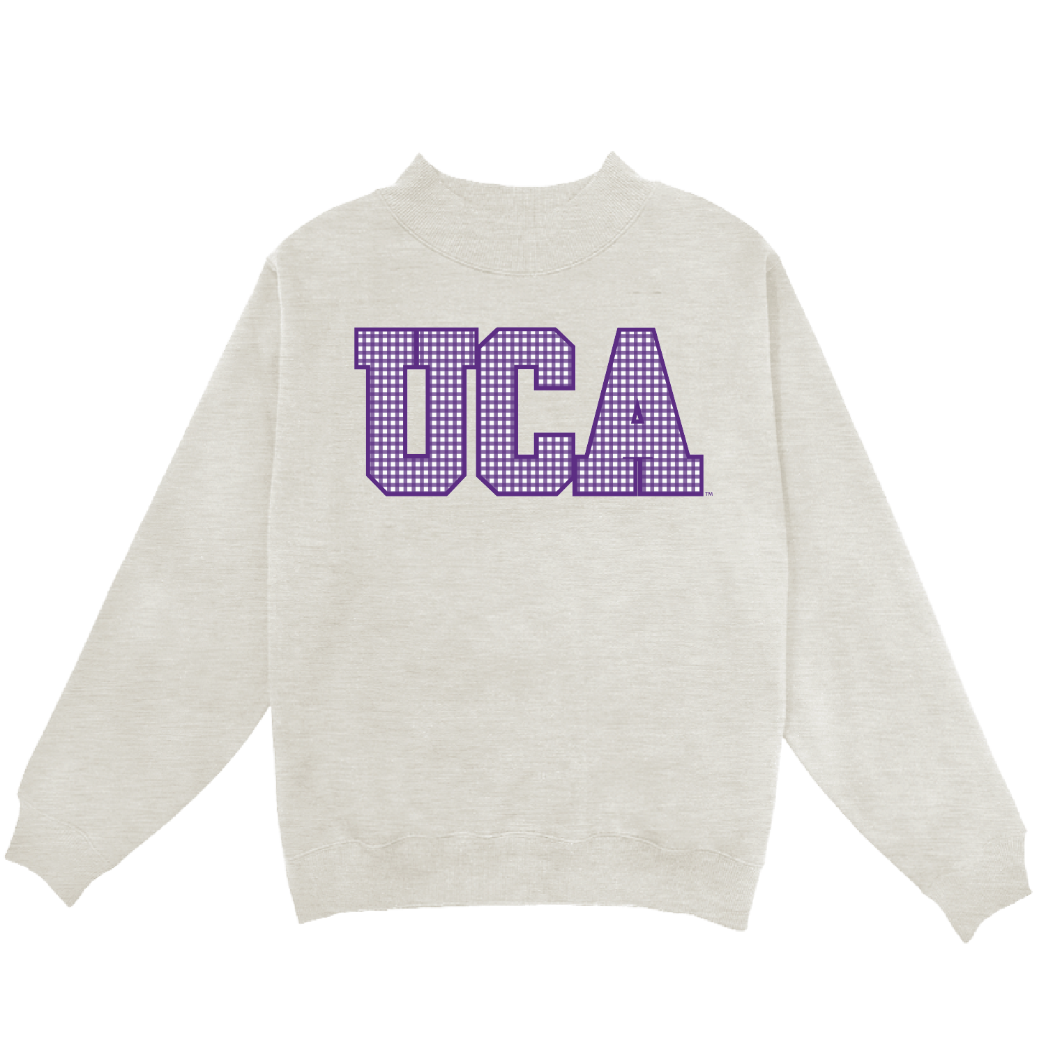 UCA Gingham Classic Mock Neck