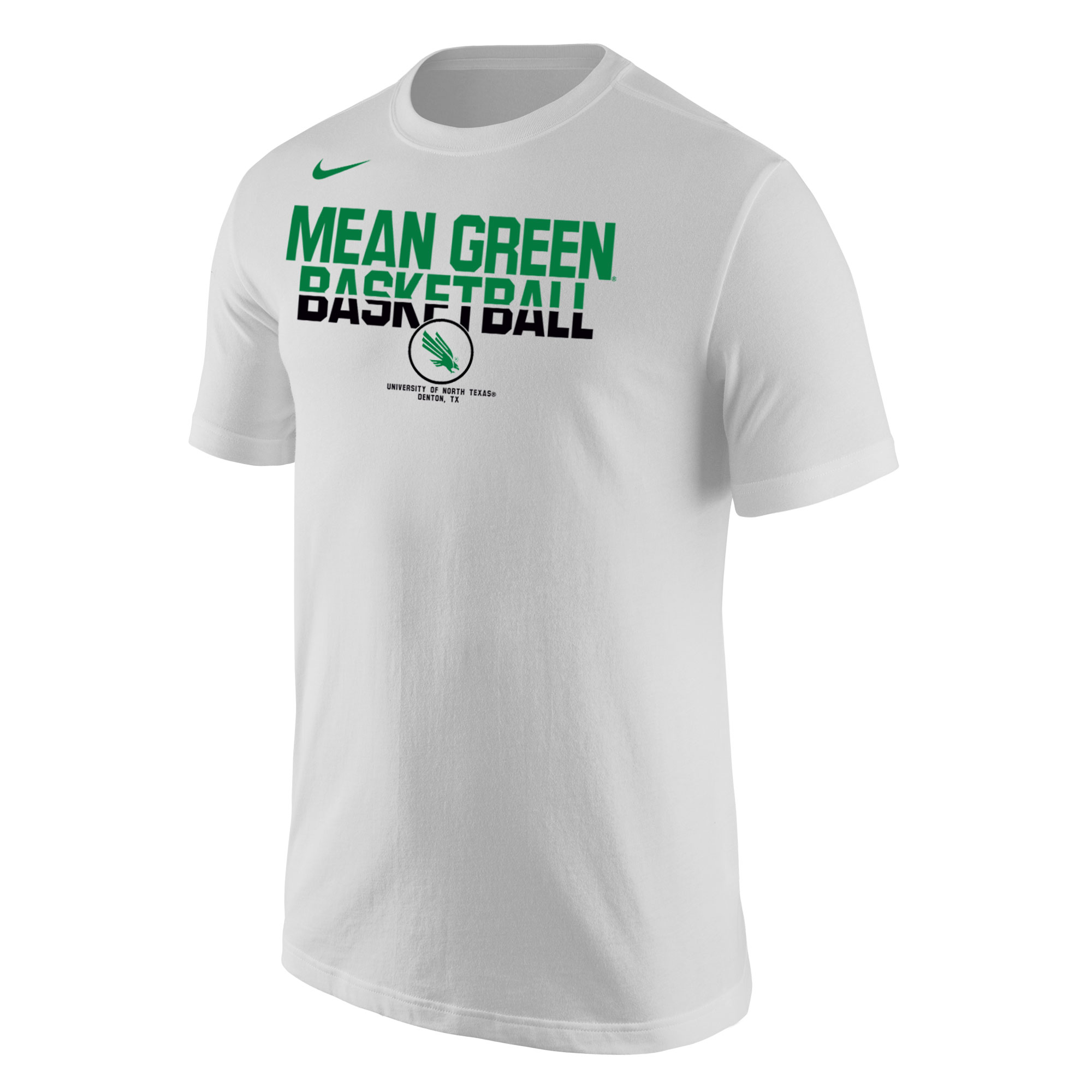 MEAN GREEN BASKETBALL TEE