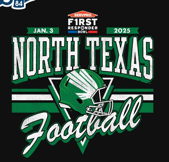 UNT Stadium Store: FIRST RESPONDER NORTH TEXAS BOWL SHIRT