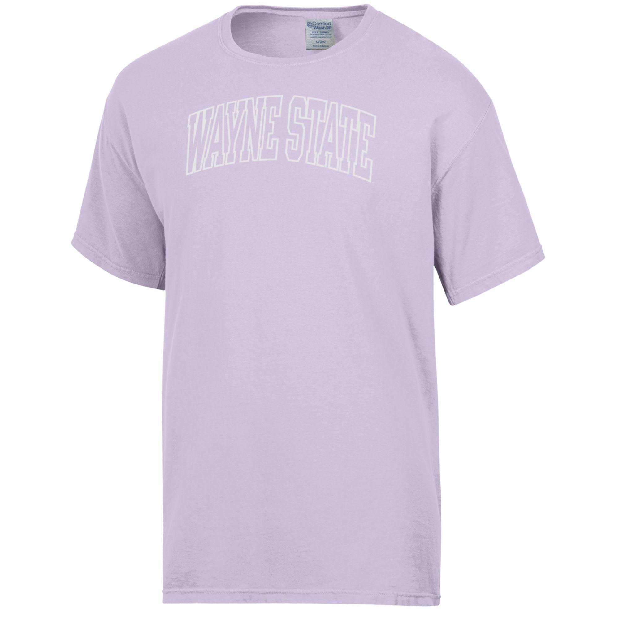 Wayne State Arch Comfort Wash SS Tee