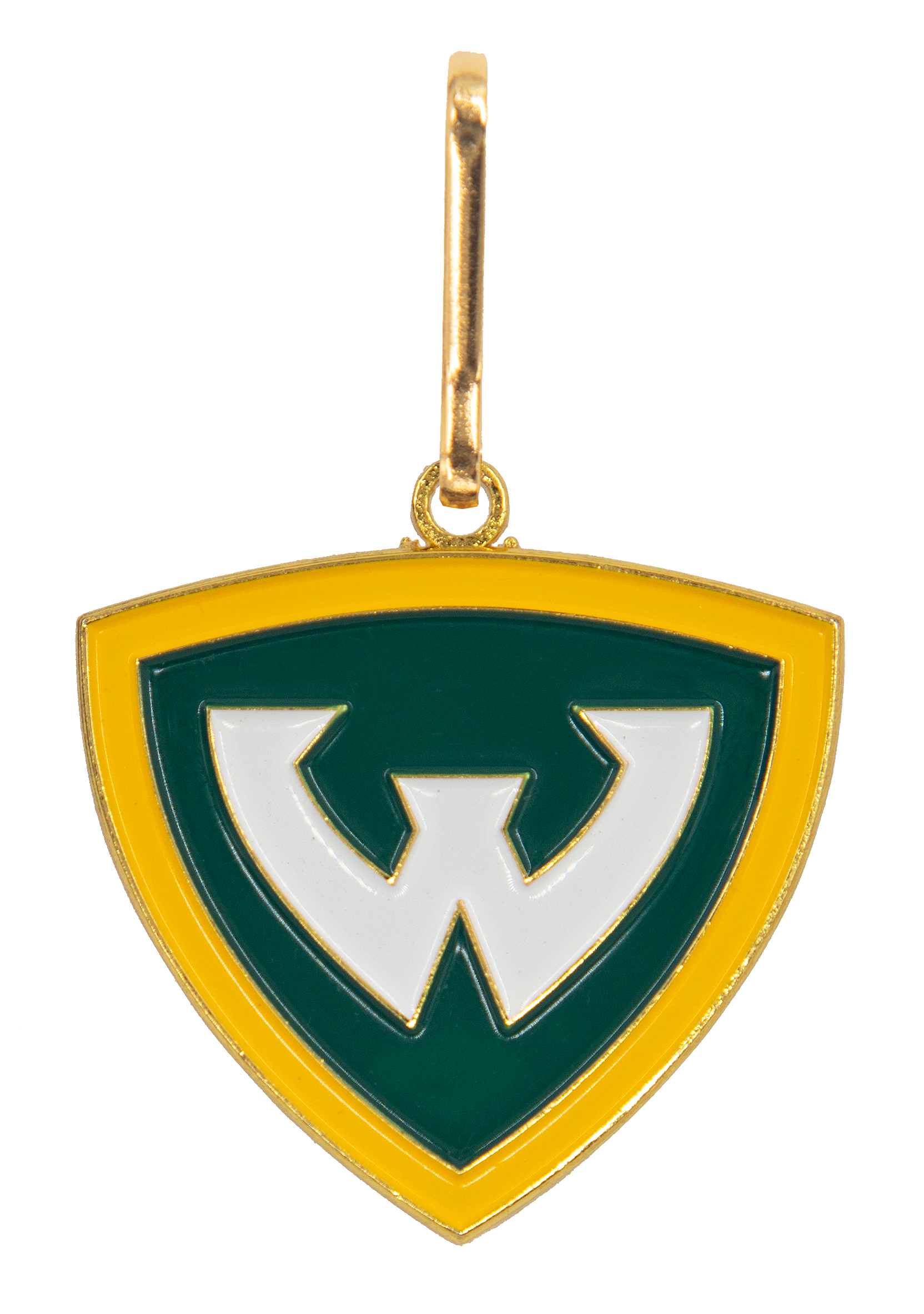 Wayne State Shield Zipper Pull