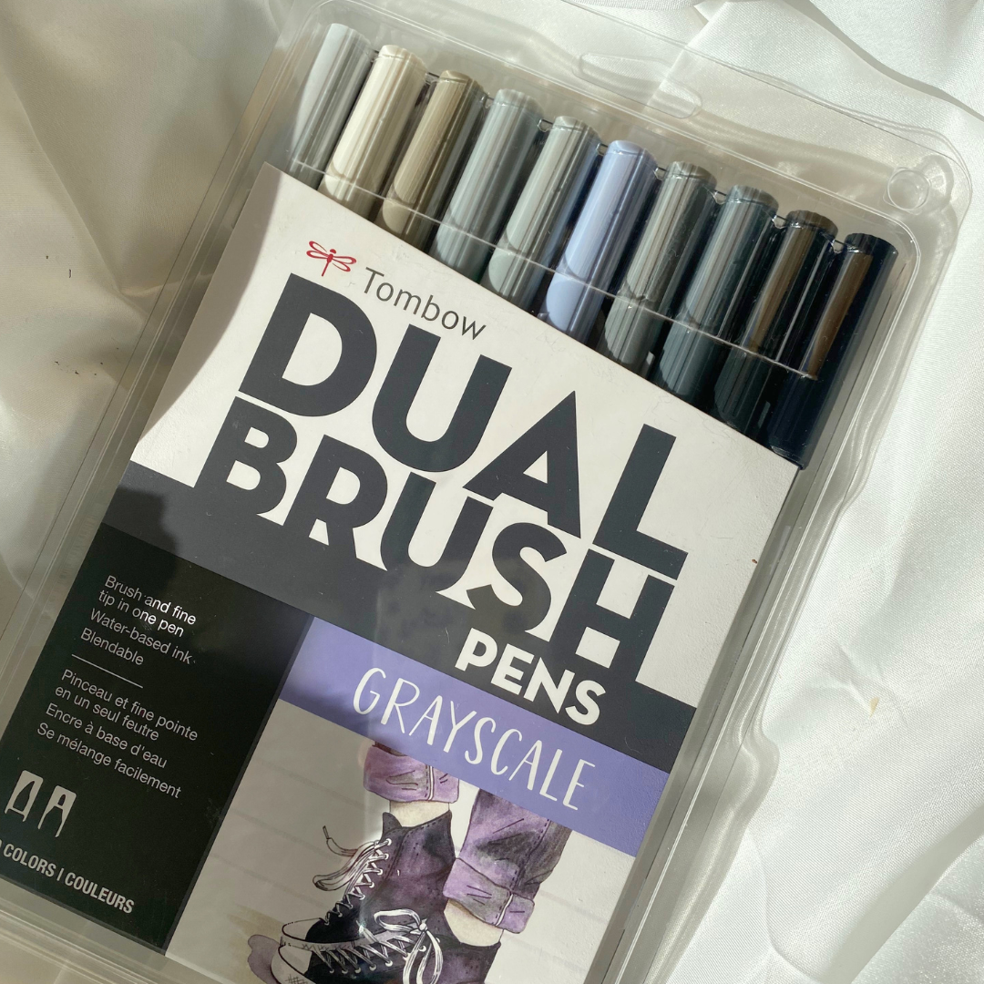 Tombow Dual Brush Pen Set, 10-Color