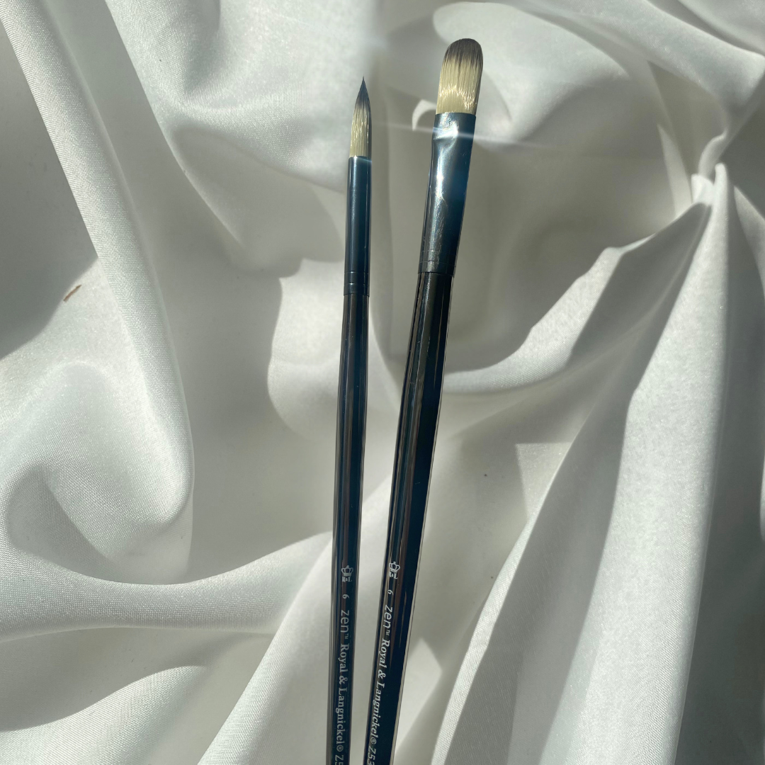 Royal Langnickel Zen Long Handle Synthetic Brushes