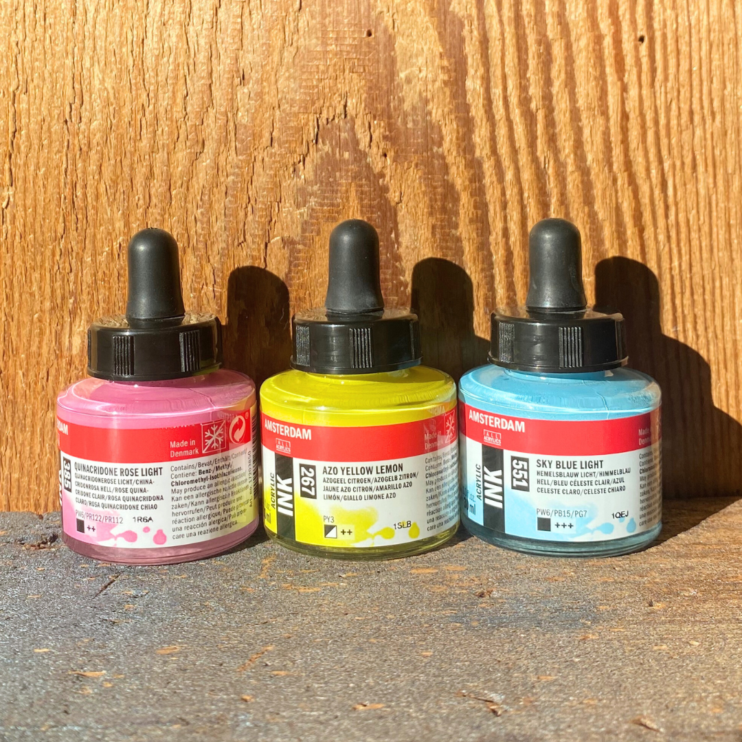 Royal Talens Amsterdam Acrylic Inks, 30mL