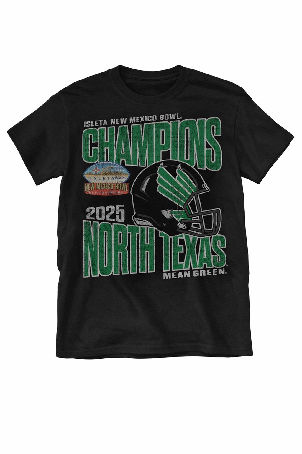 UNT ISLETA NEW MEXICO BOWL CHAMPIONS TEE