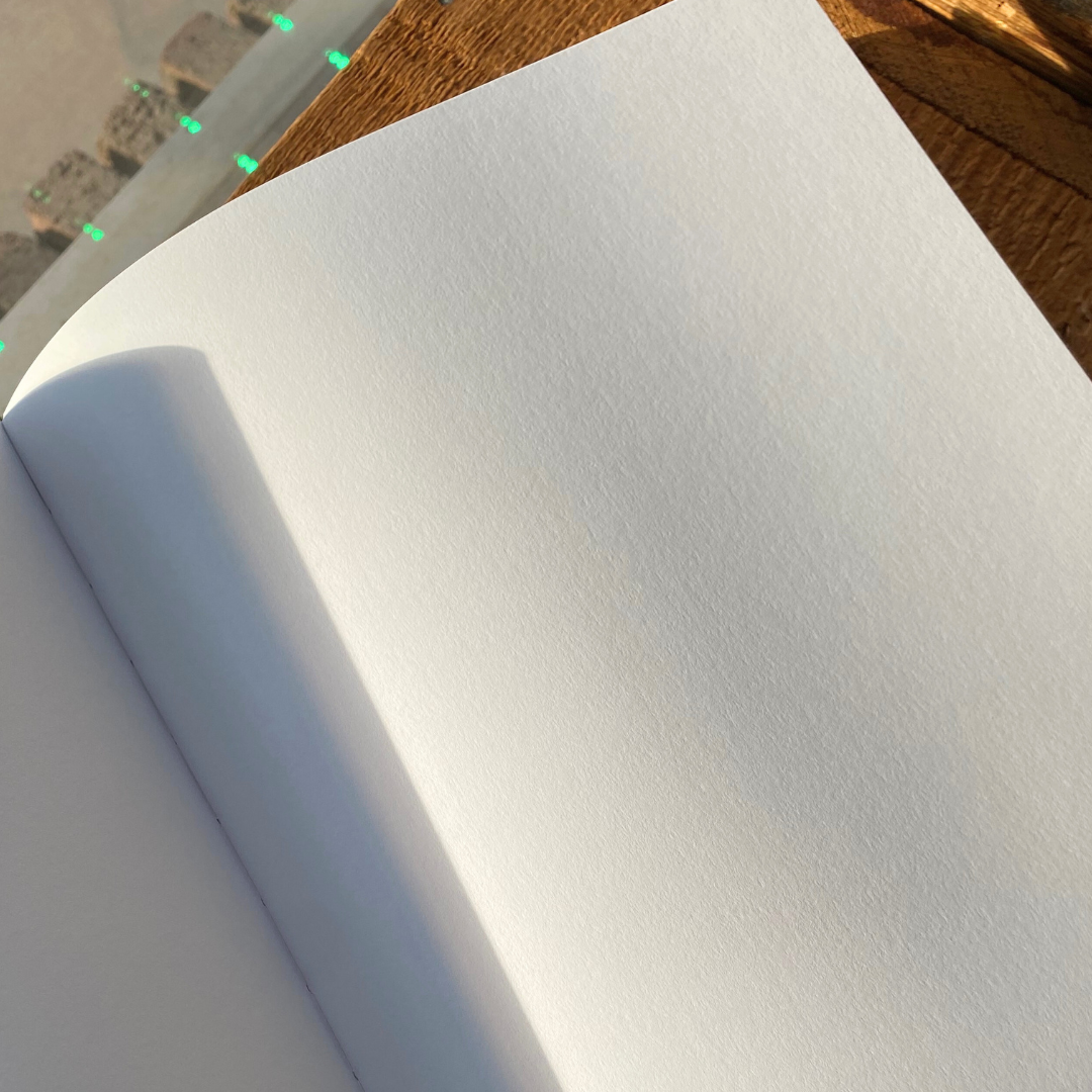 Tulip Embroidered Sketchbook, 8"x10"