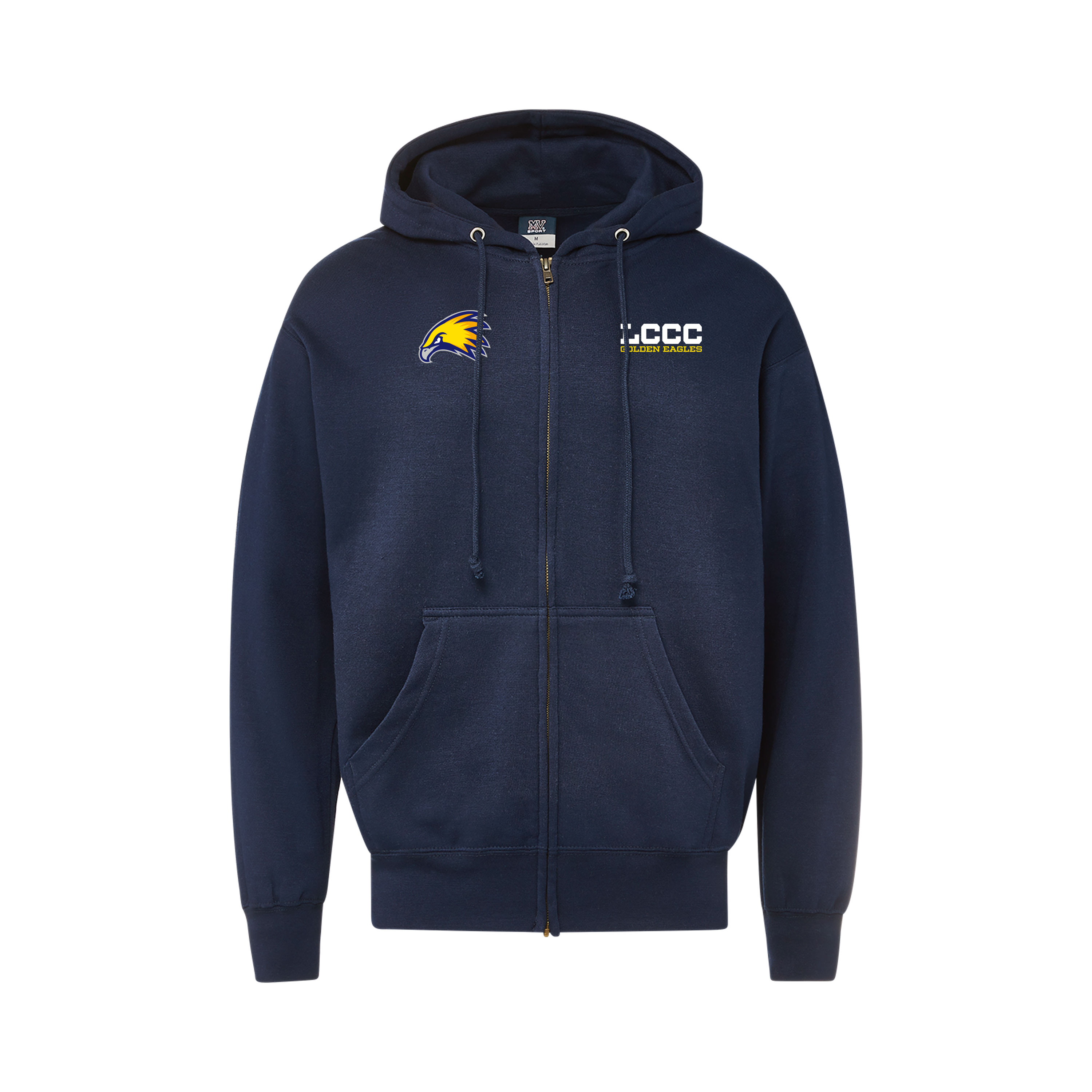 LCCC Golden Eagles Full Zip Hooded Sweatshirt