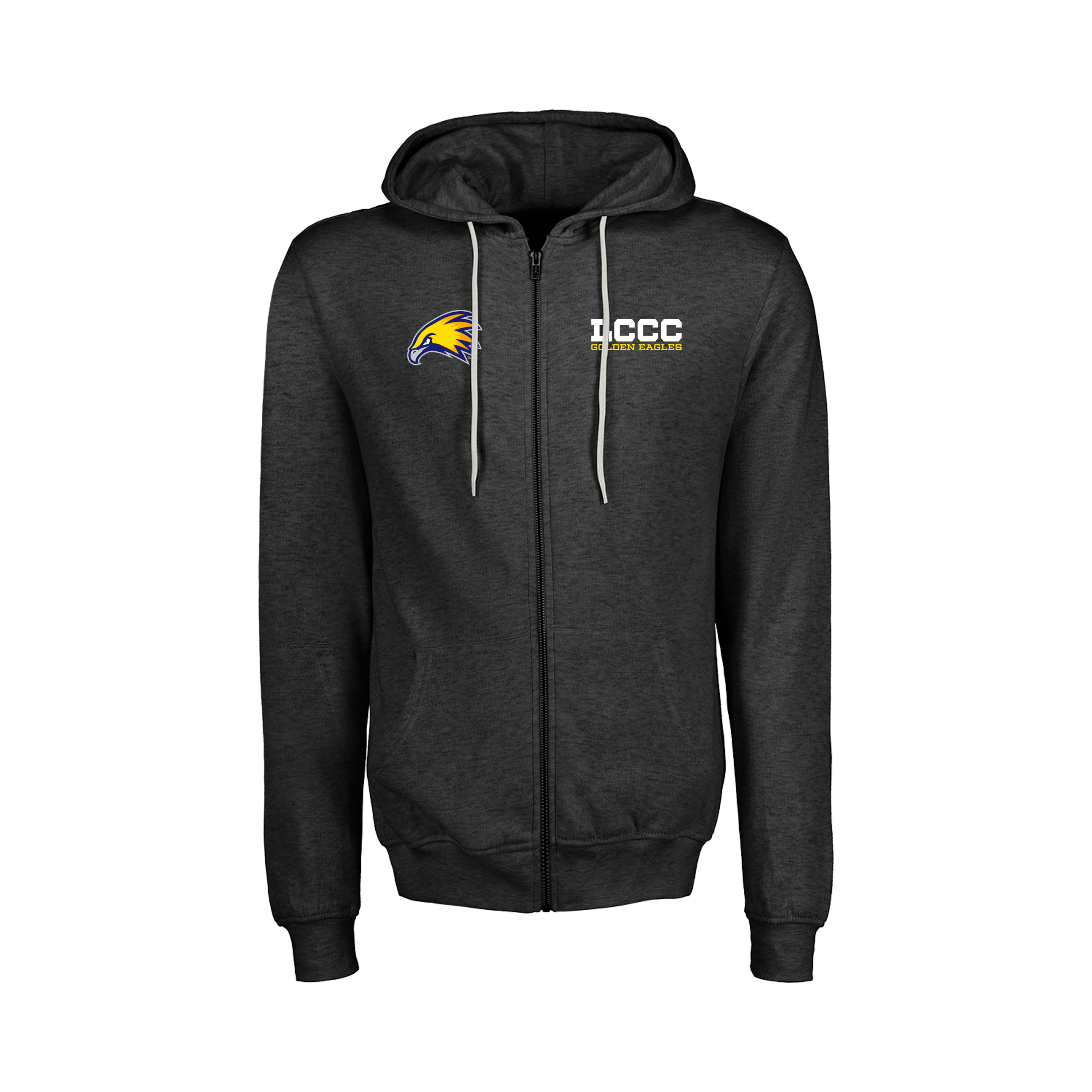 LCCC Golden Eagles Full Zip Hooded Sweatshirt