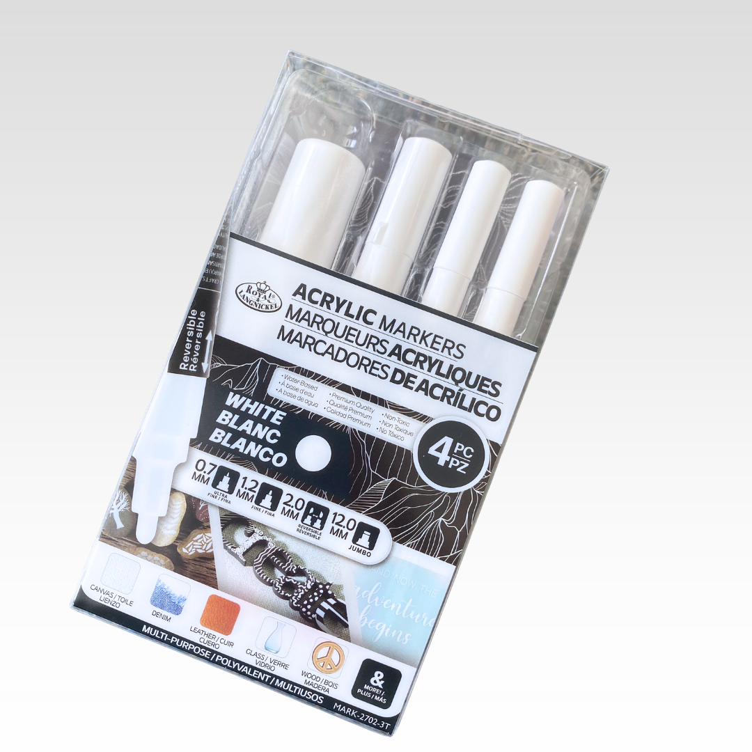 Royal & Langnickel Acrylic 4-piece Marker Set