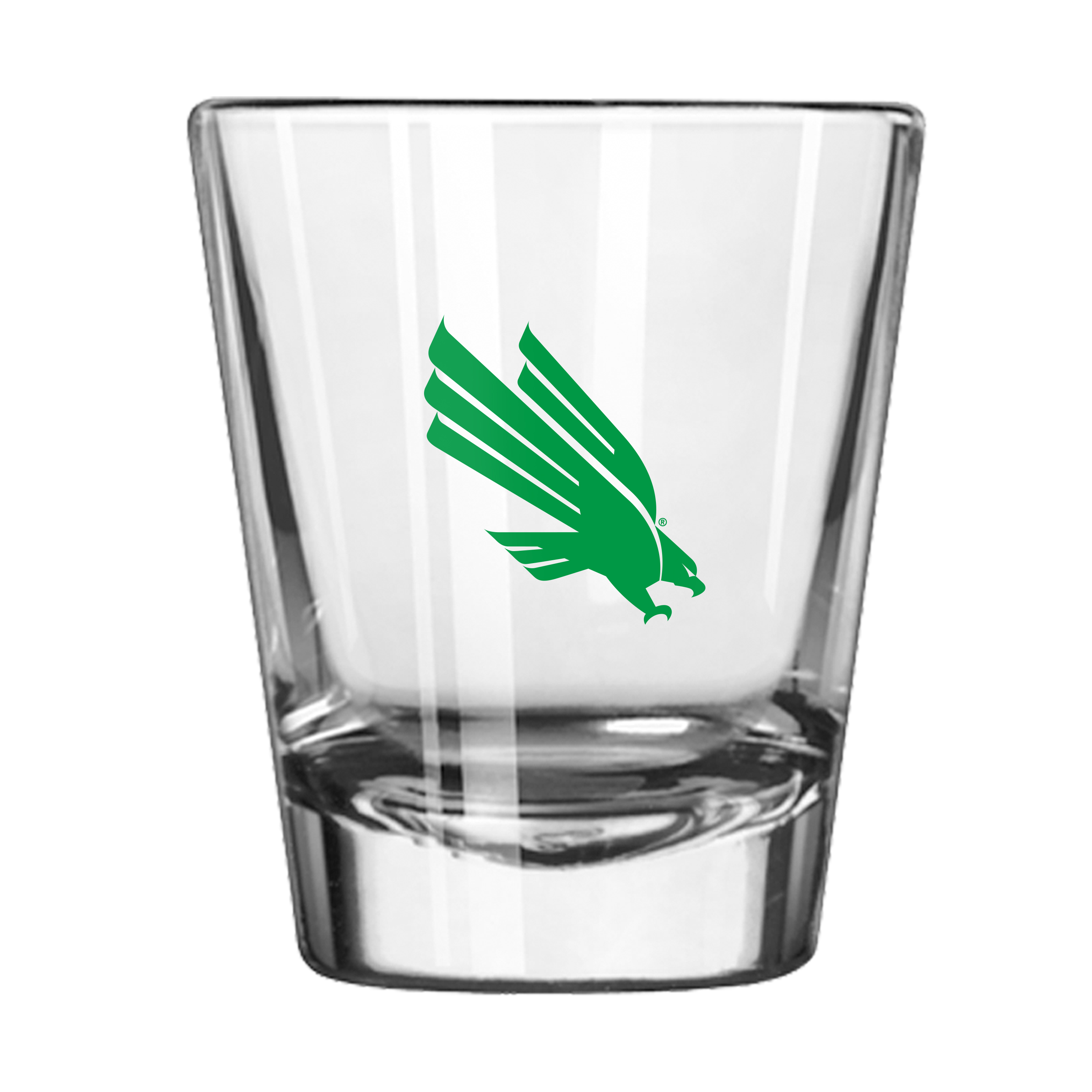 UNT DIVING EAGLE SHOT GLASS