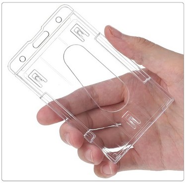 Plastic ID Card Holder