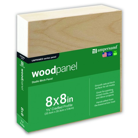 Ampersand Birch Wood Value Panels