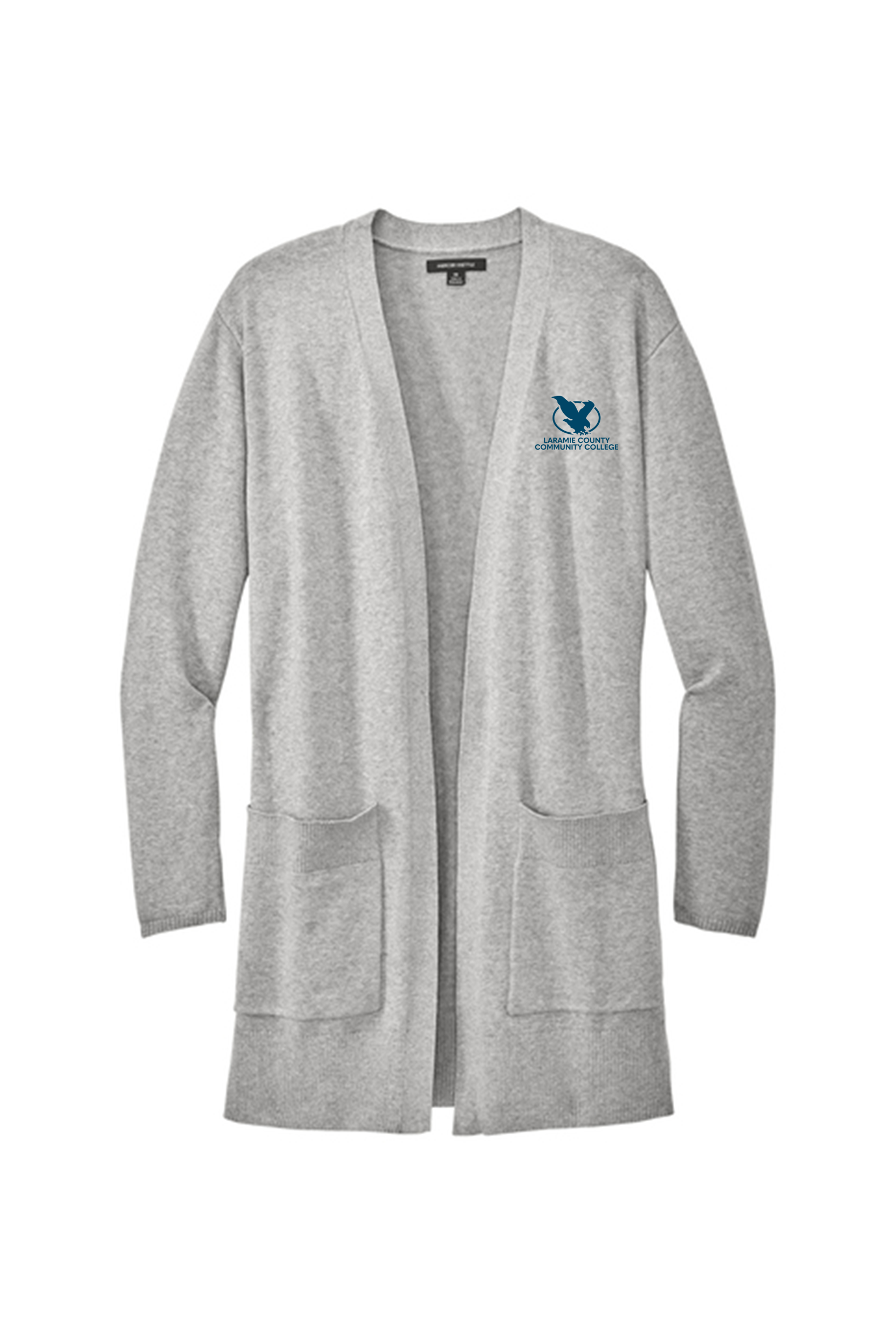 Laramie County Community College Ladies Open-Front Cardigan Sweater