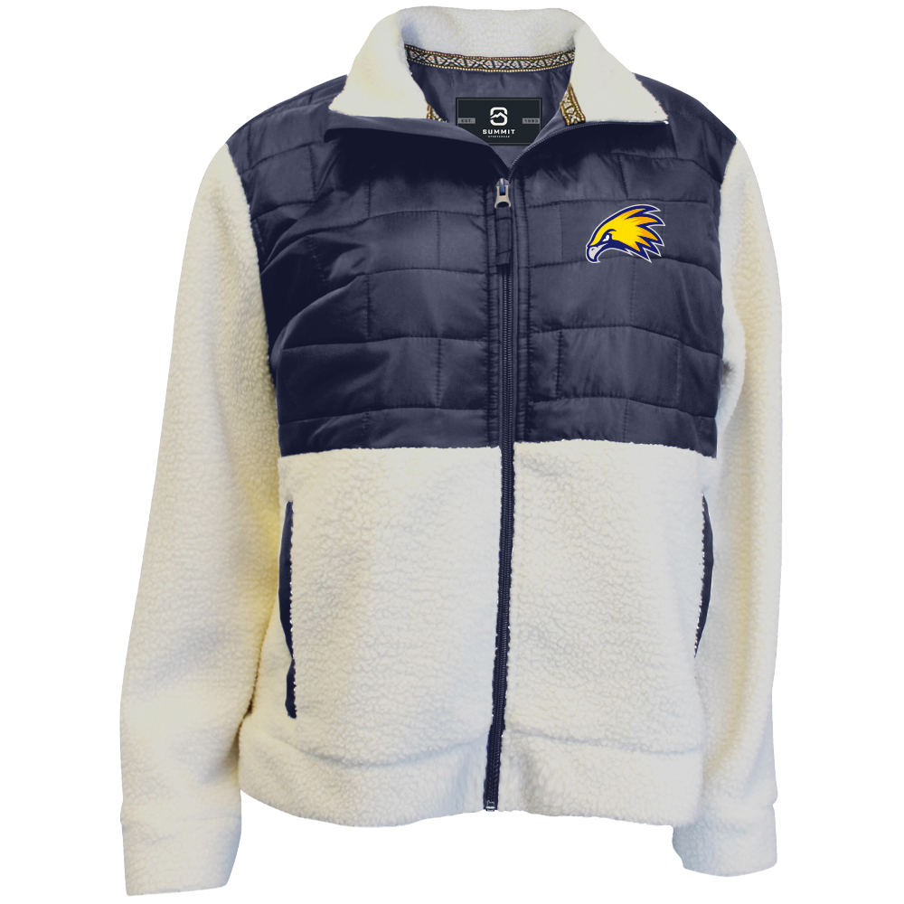 Golden Eagles Pebble Fleece and Quilted Puff Jacket