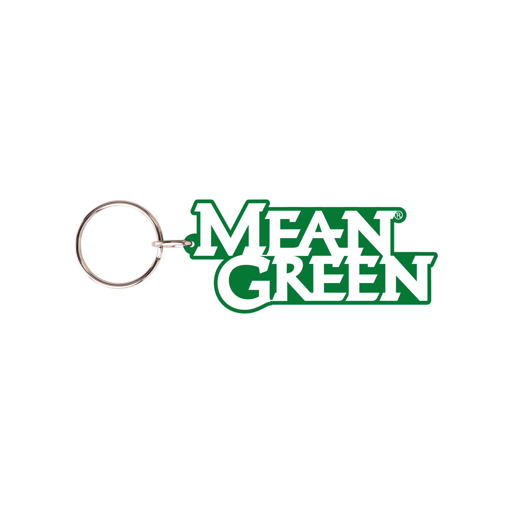 MEAN GREEN KEYCHAIN