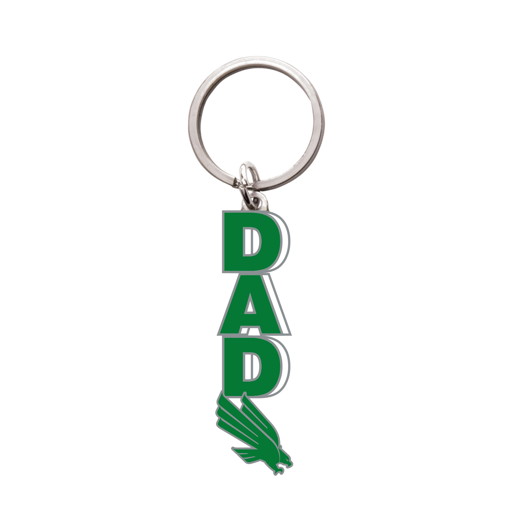UNT DAD KEYCHAIN