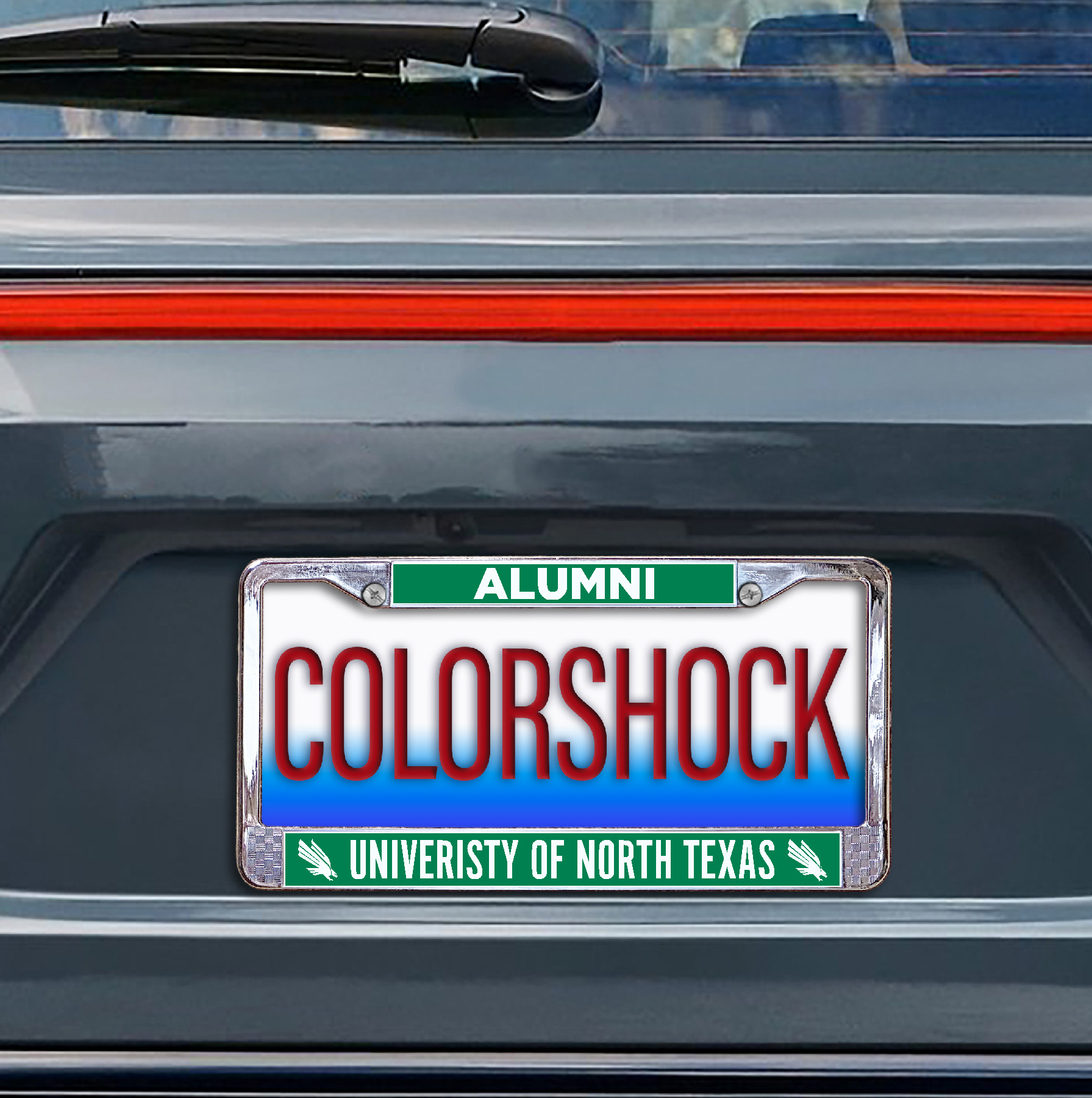 UNT ALUMNI LICENSE PLATE FRAME