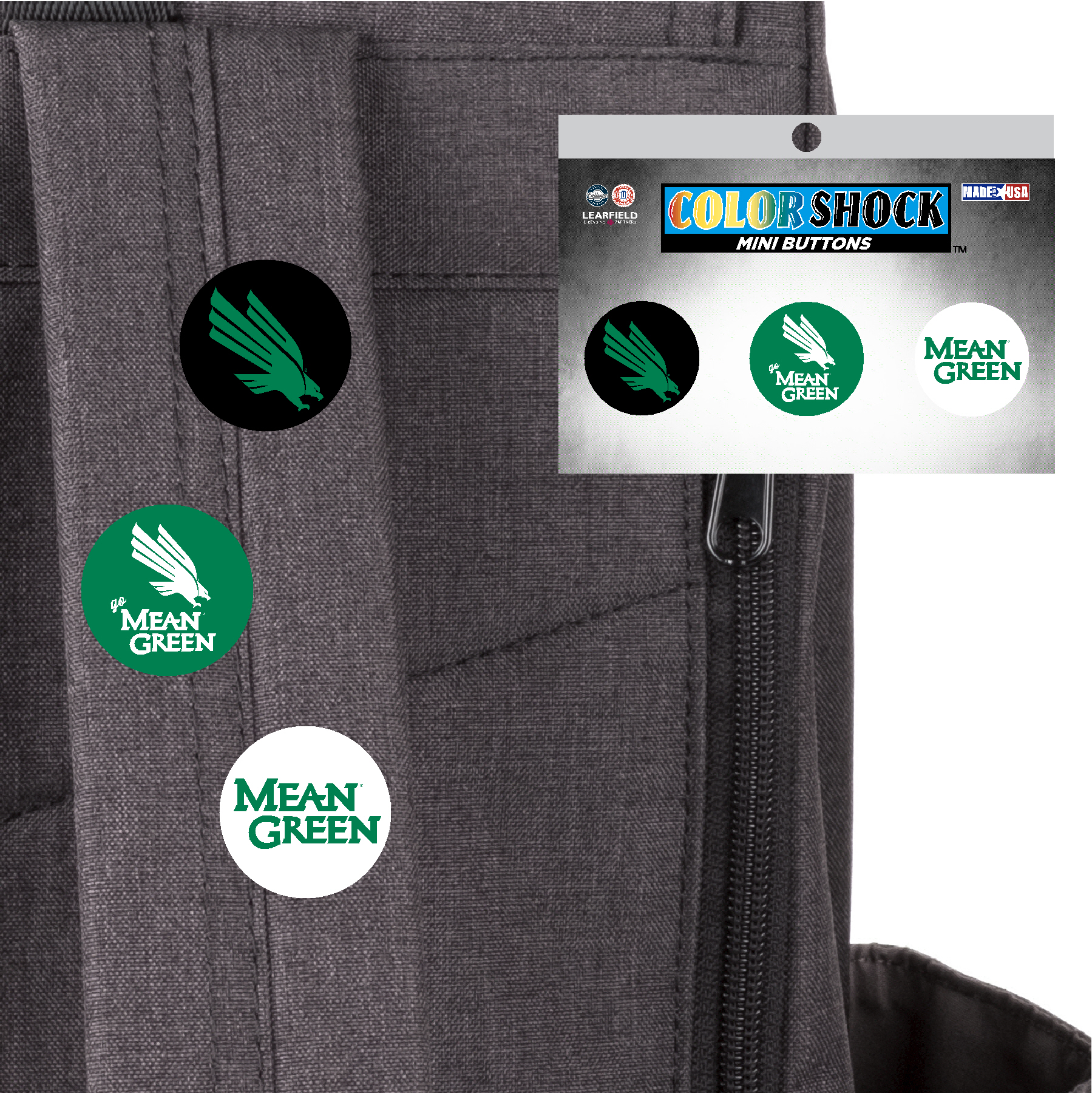 UNT MINI BUTTONS