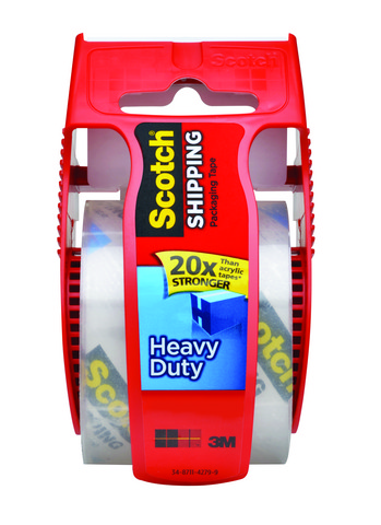 Scotch Heavy Duty Packing Tape with Dispenser