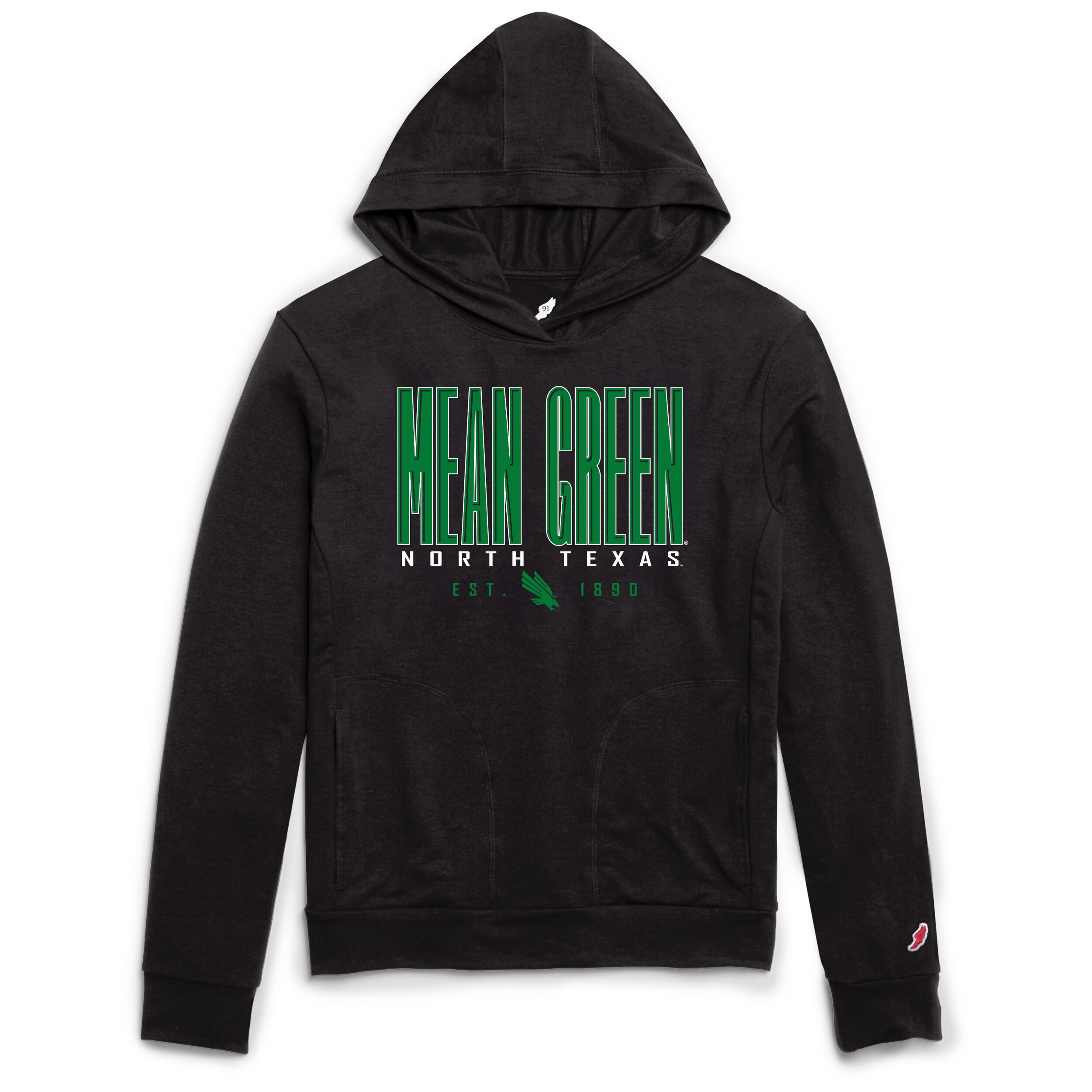 UNT ALL DAY HOODED TEE
