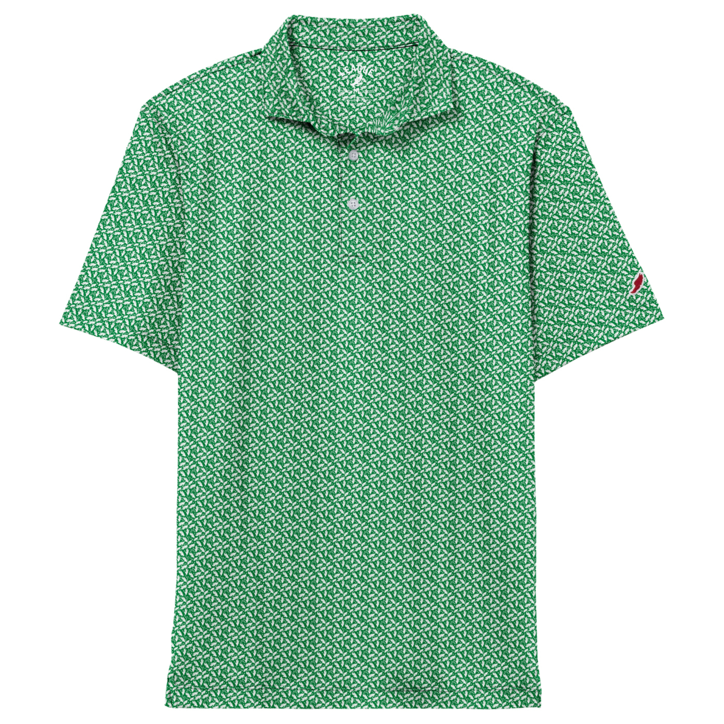 DIVING EAGLE ALL OVER PRINT POLO