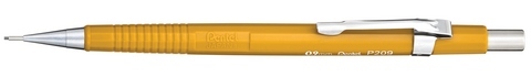 Pentel Sharp Mechanical Drafting Pencils, 0.9mm Yellow Barrel