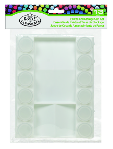 Royal Brush Palette and Storage Cup Set