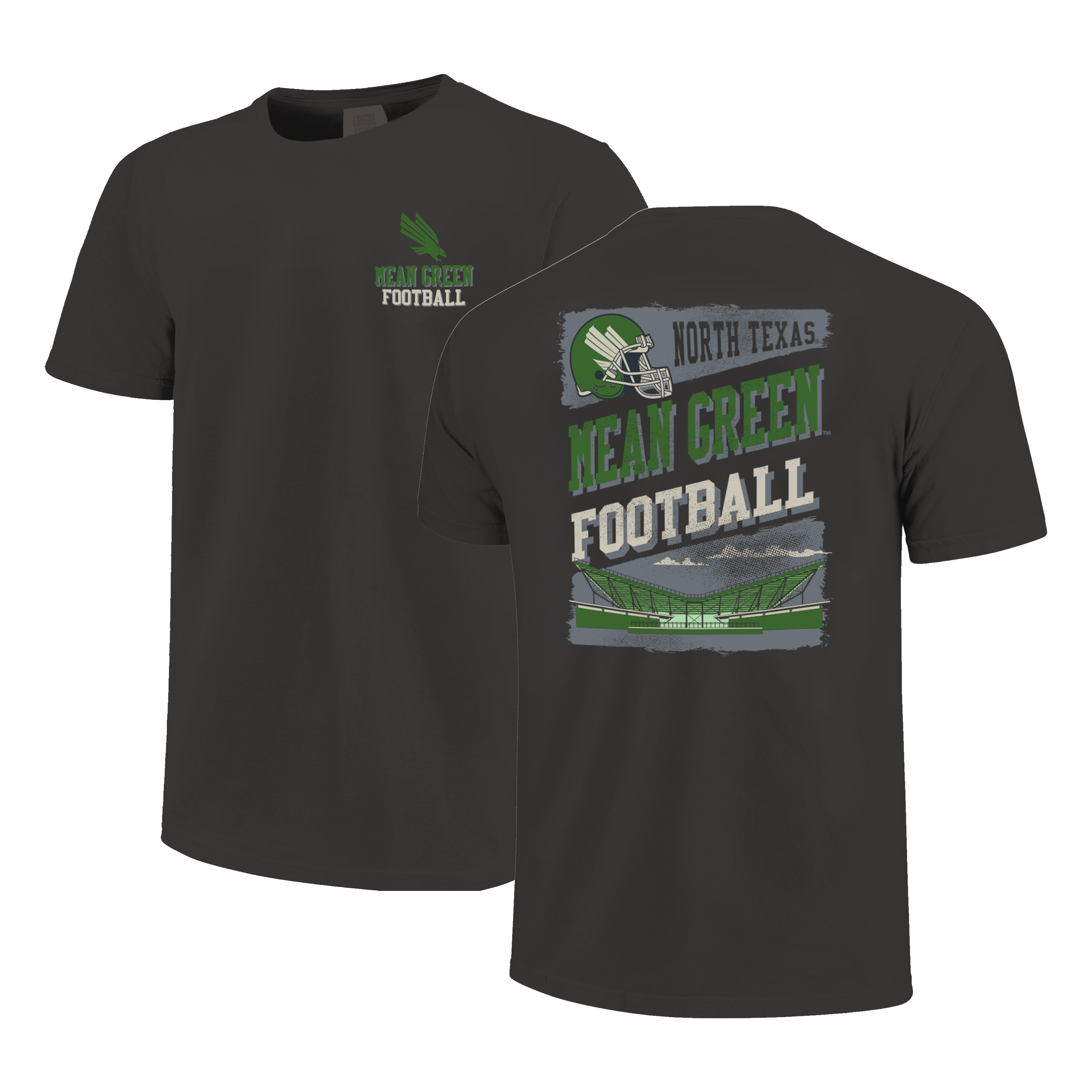 MEAN GREEN FOOTBALL STADIUM TEE