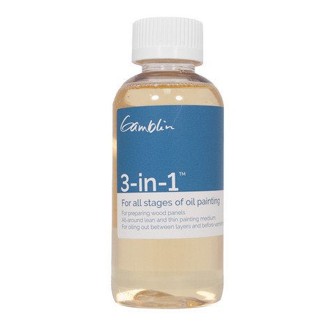 Gamblin 3-in-1 Painting Medium, 4 oz